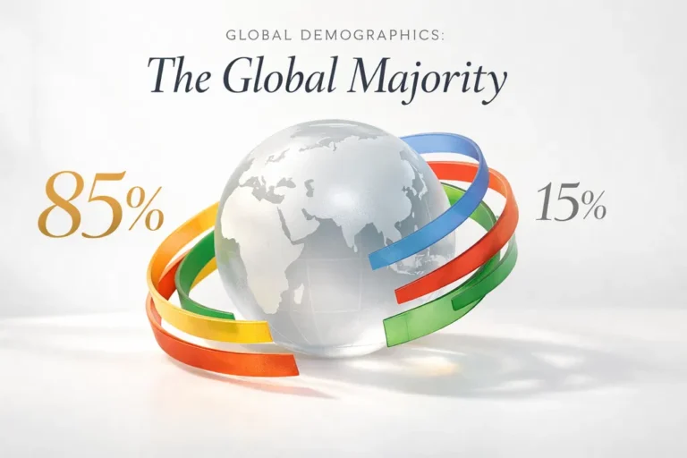 What Is the Percentage of White People in the World?