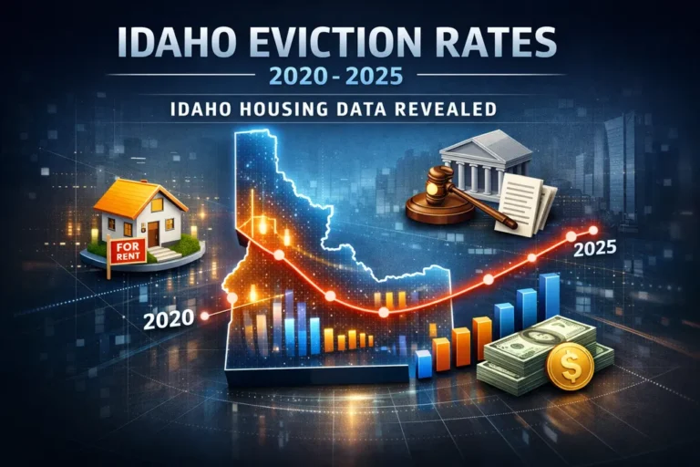 Idaho Eviction Rates 2020–2025: What the Idaho Policy Institute Data Really Reveals About Housing Struggles