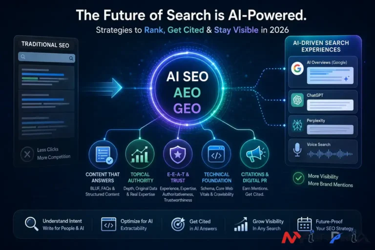 AI SEO, AEO, and GEO in 2026: What Are the Best Modern SEO Techniques to Rank on Top? AI SEO, AEO and GEO: The Modern Shift in How SERPs Work