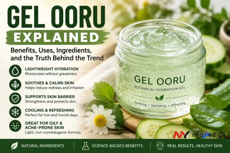 Gel Ooru: Benefits, Uses, Ingredients, and the Truth Behind the Trend Gel OORU: Moisturizing skincare Gel